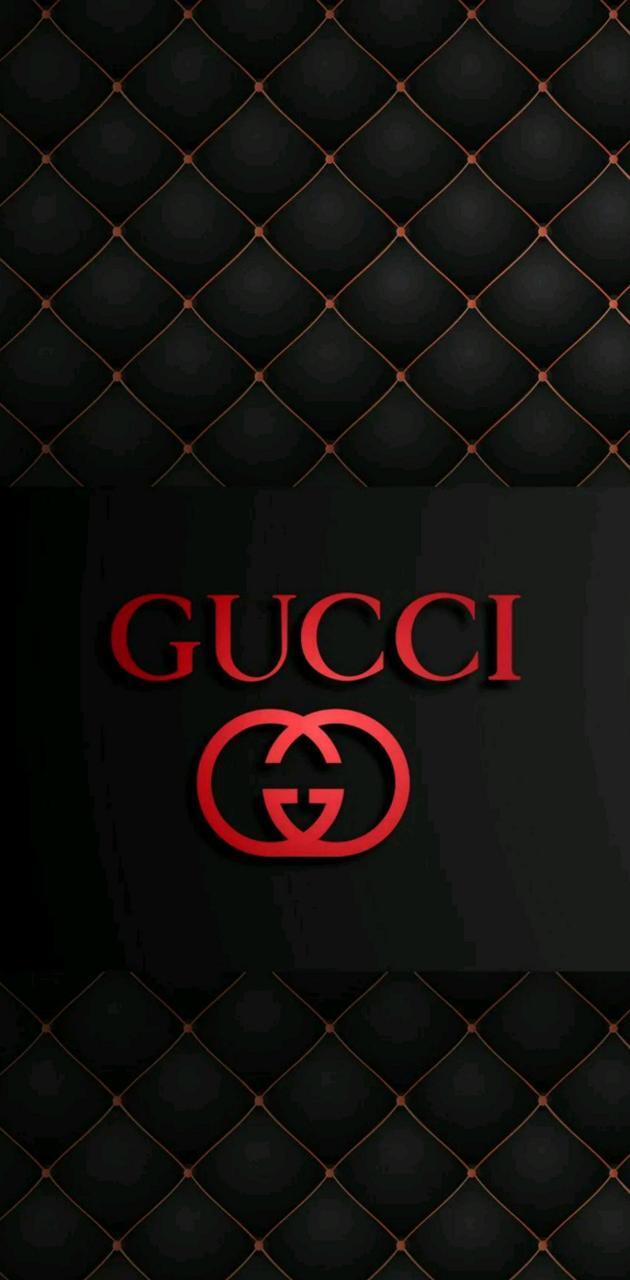 Hình Gucci đỏ hỏn nền đen giòn đặc biệt đẹp