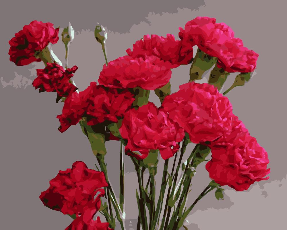 Tranh hoa phăng đỏ đẹp nhất