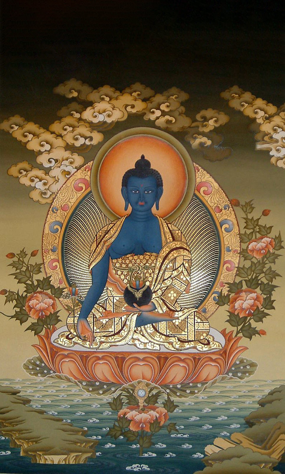 Ảnh nền Phật Dược Sư