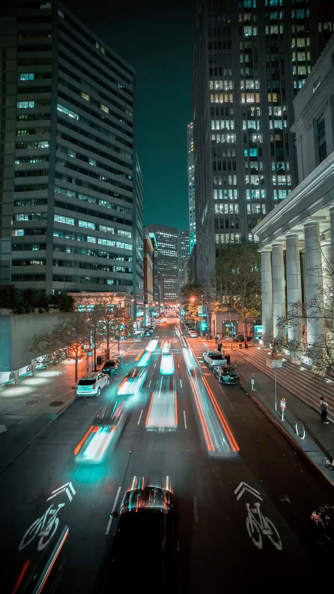 Hình ảnh đẹp về thành phố đêm điện thoại