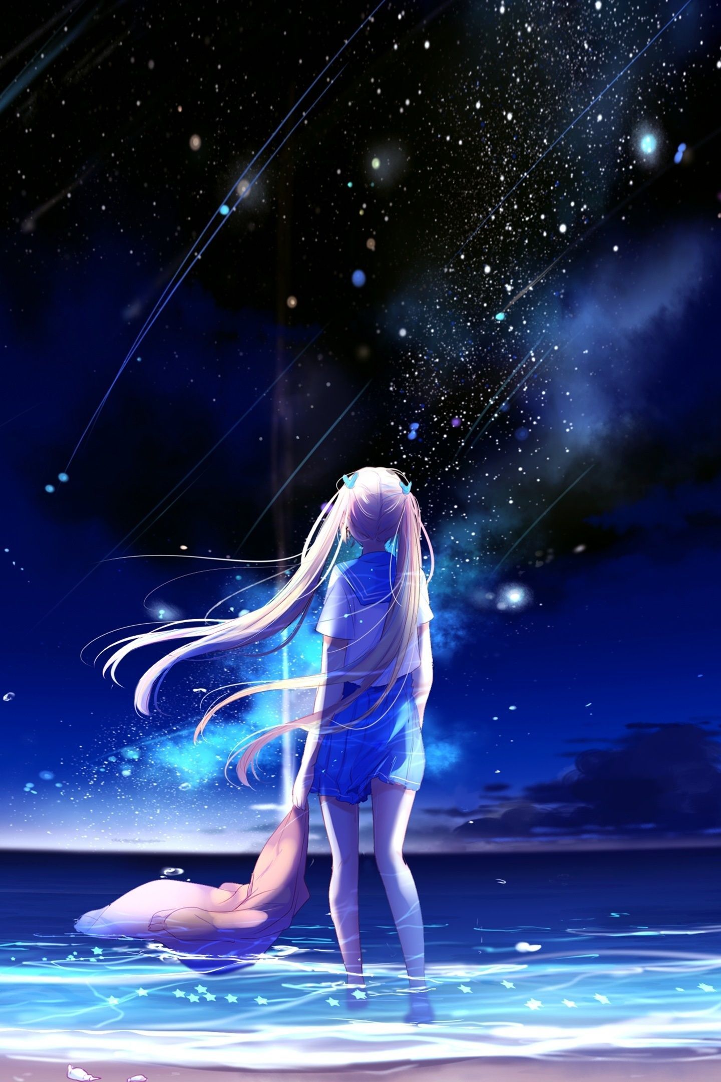 Hình nền  Ánh sáng mặt trời Anime cô gái Bầu trời Đám mây màu xanh da  trời Gió Đường chân trời không khí IA Vocaloid đám mây hàng năng  lượng Hình