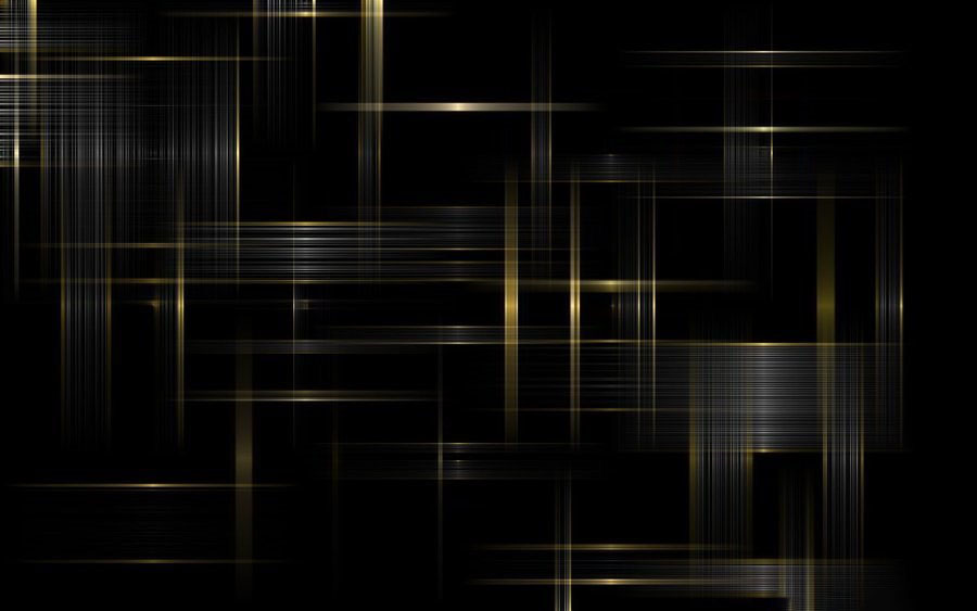 Black Gold Background 3D