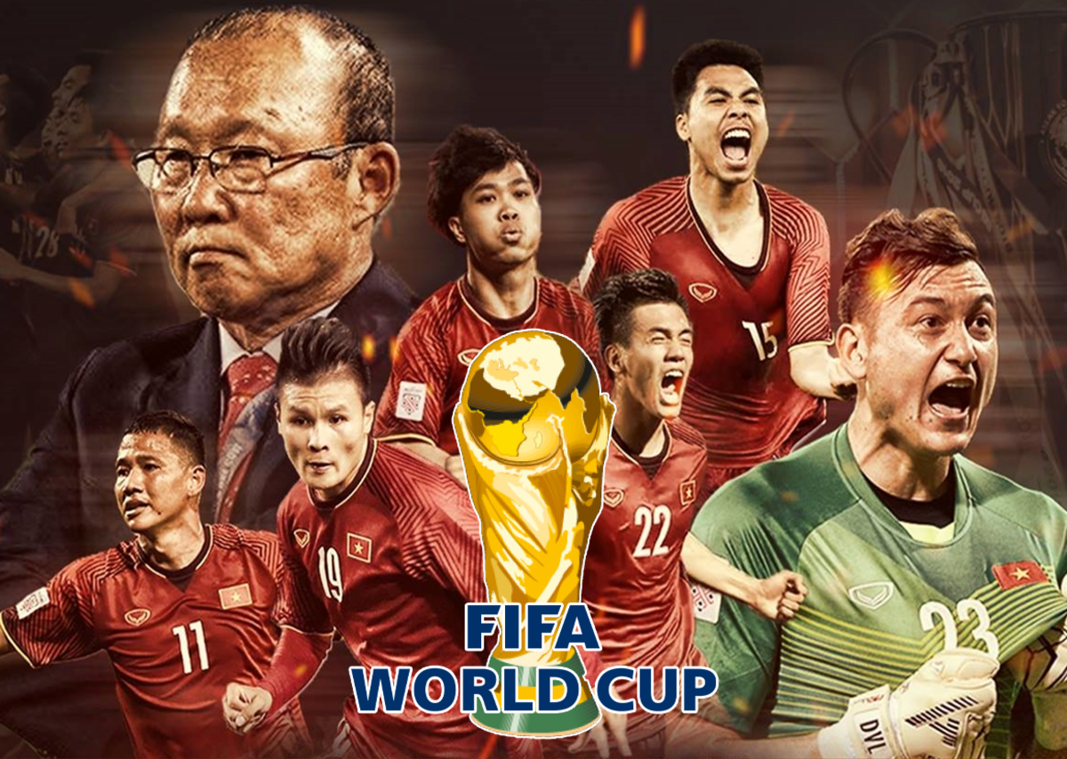 Hình ảnh đội tuyển Việt Nam hướng tới World Cup