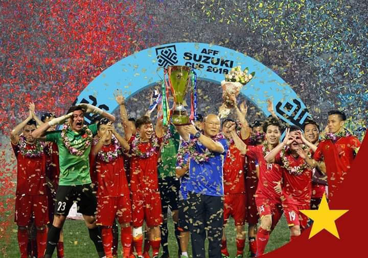 Hình hình ảnh team tuyển chọn nước Việt Nam vô địch AFF Suzuki Cup