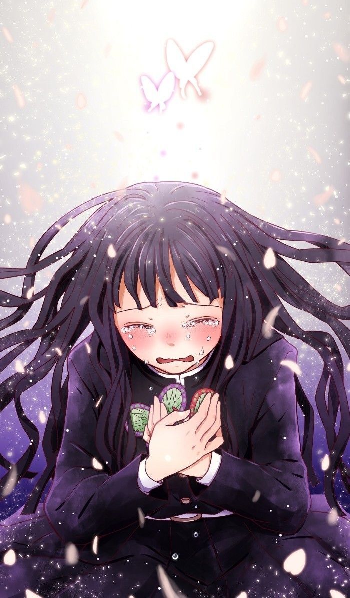 Hình anime girl khóc thầm đẹp nhất