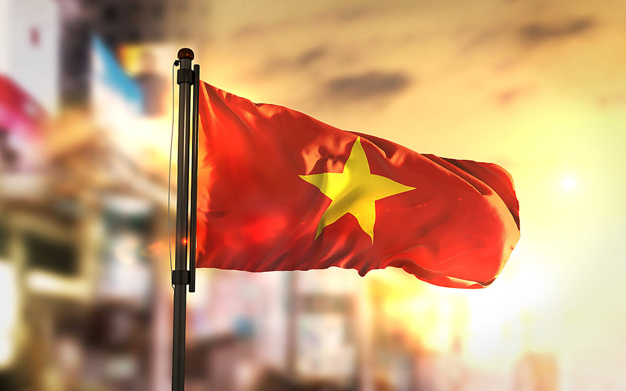 Hình nền cờ đỏ sao vàng Việt Nam tuyệt đẹp
