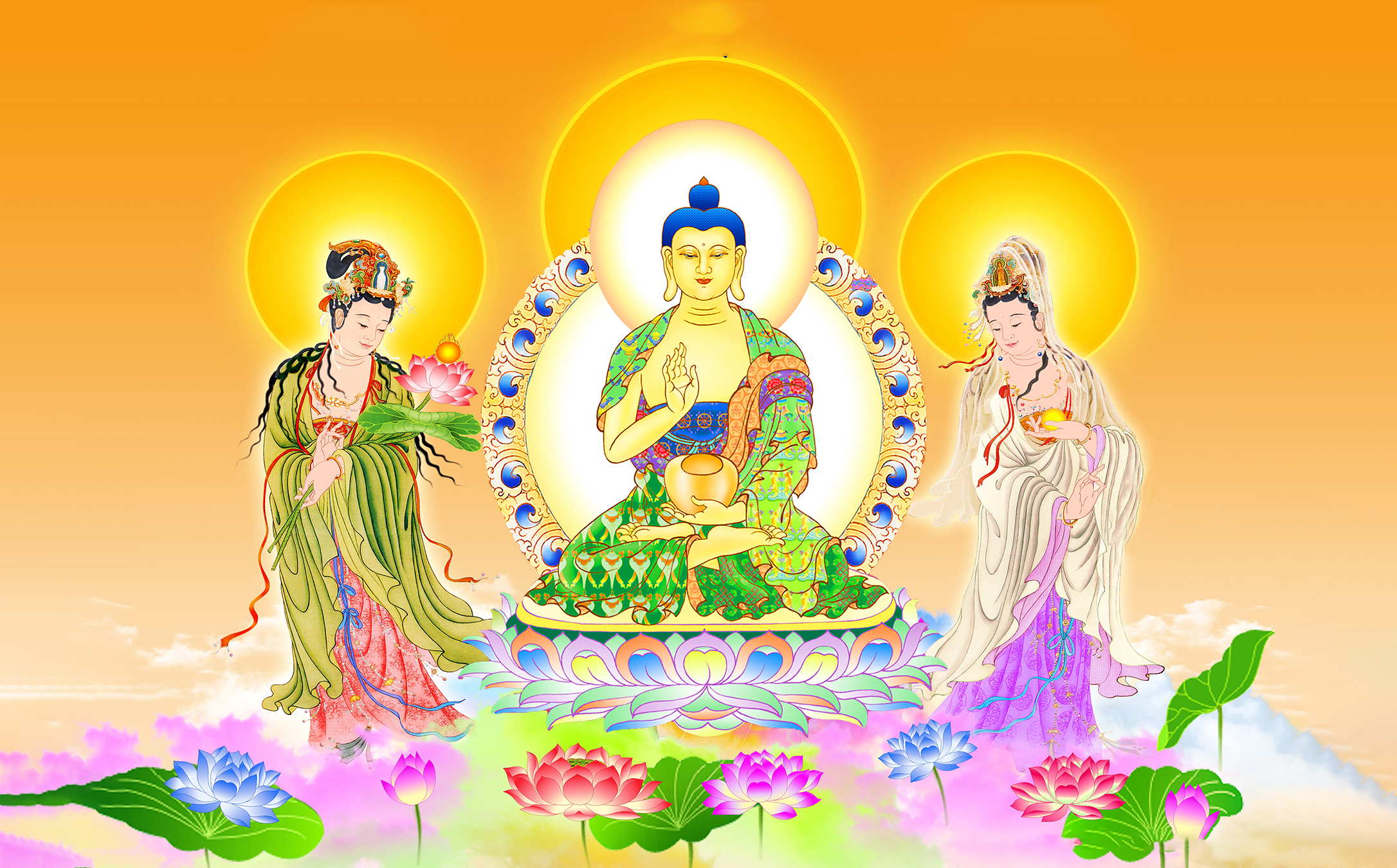 Hình nền Phật Dược Sư hiền hòa, đẹp nhất