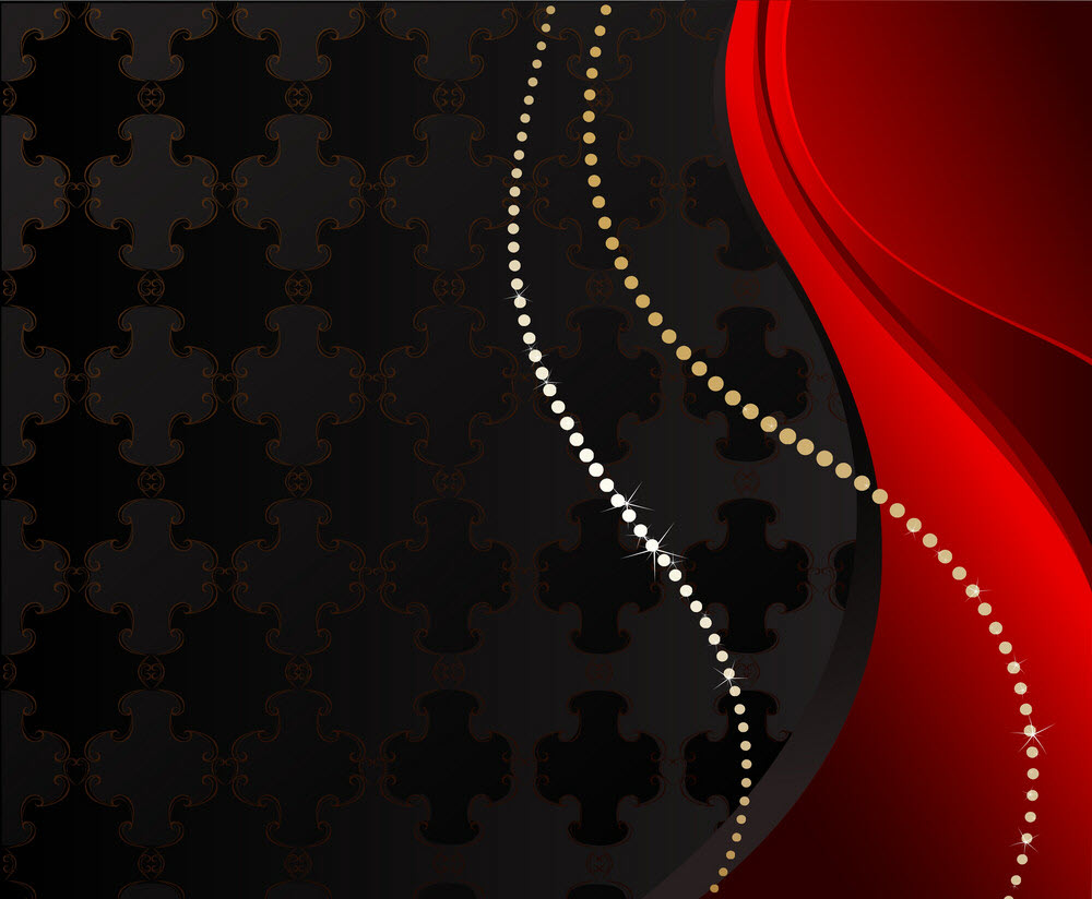Luxury Red Black Background