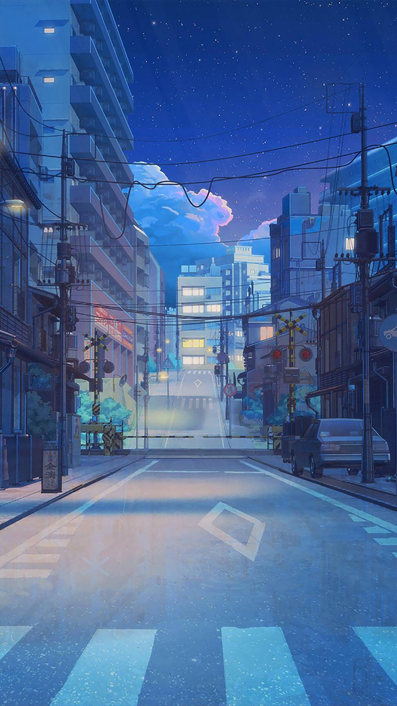 Hình ảnh anime về đêm