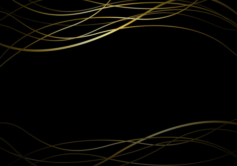 Simple Black Gold Background