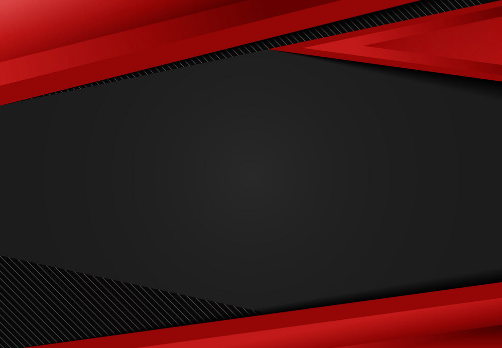 Simple Red Black Background