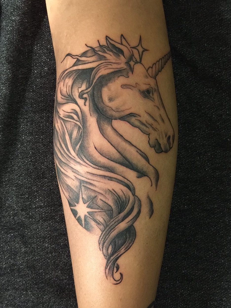 Tổng hợp unicorn tattoo để thể hiện sự mộng mơ  photo gallery xem nhiều  nhất