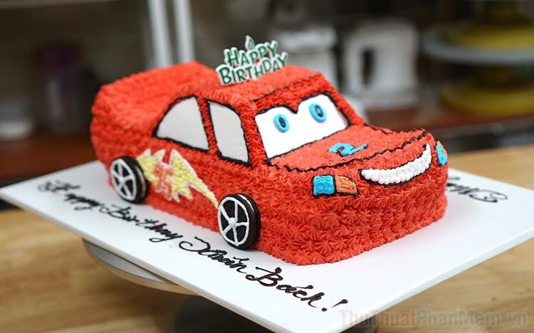 Những mẫu bánh sinh nhật hình ô tô đẹp nhất
