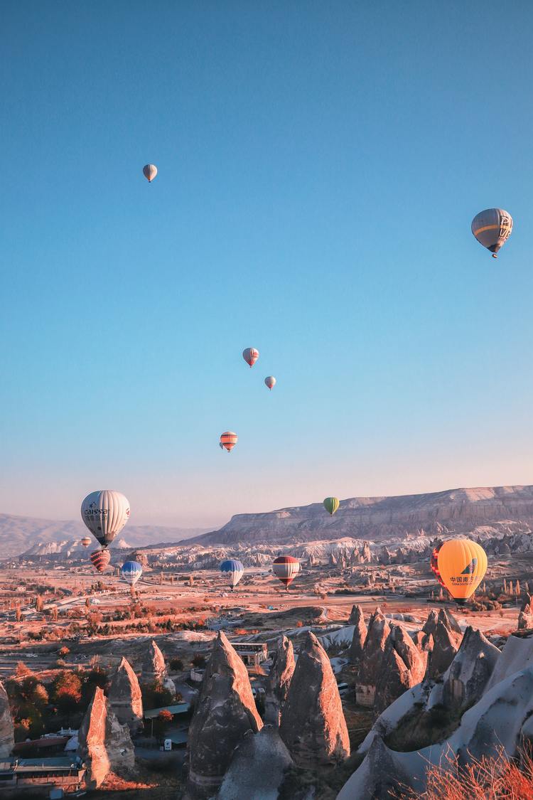 Hình ảnh đẹp của khinh khí cầu 4K