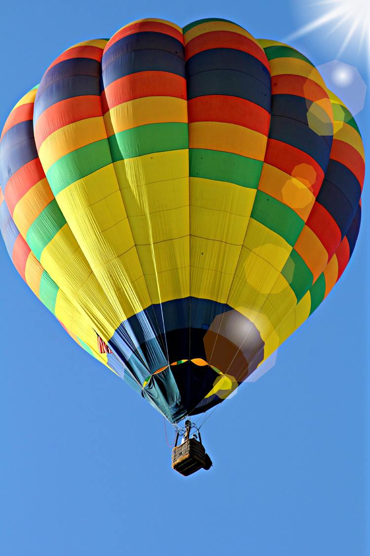 Hình ảnh tuyệt đẹp của khinh khí cầu 4K