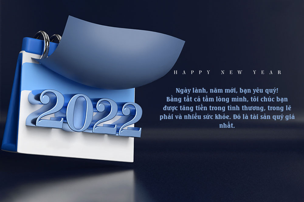 Mẫu thiệp mừng năm mới 2022 đẹp