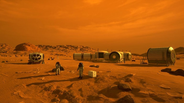 Hình ảnh cuộc sống trên sao Hỏa