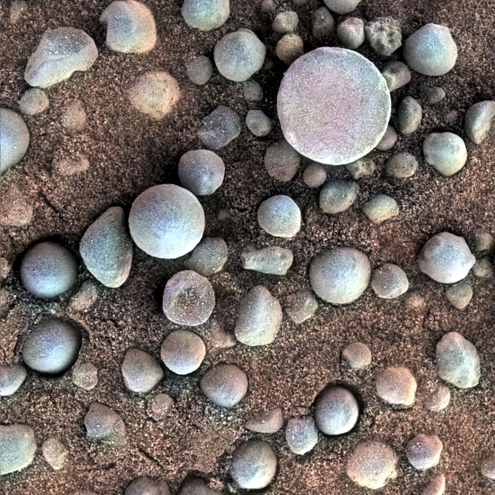 Hình ảnh những viên đá trên sao Hỏa cực đẹp