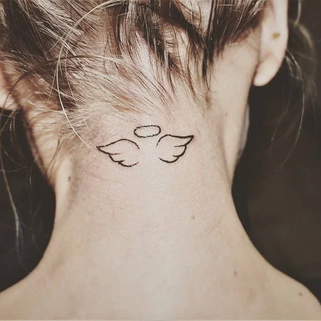 Giảm giá Hình xăm dán tatoo cánh  miếng dán hình xăm đẹp dành cho nữ   BeeCost