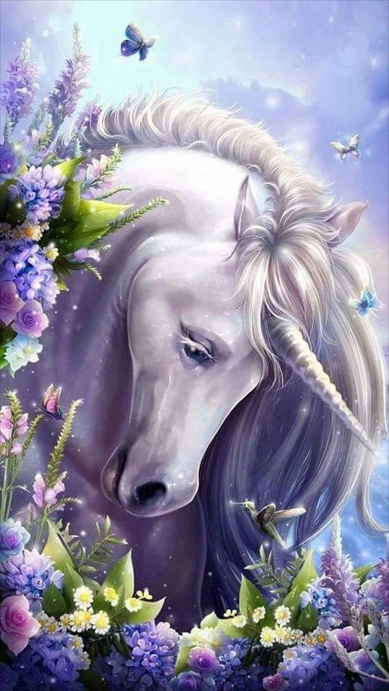 Một bức tranh đẹp và buồn về Unicorn