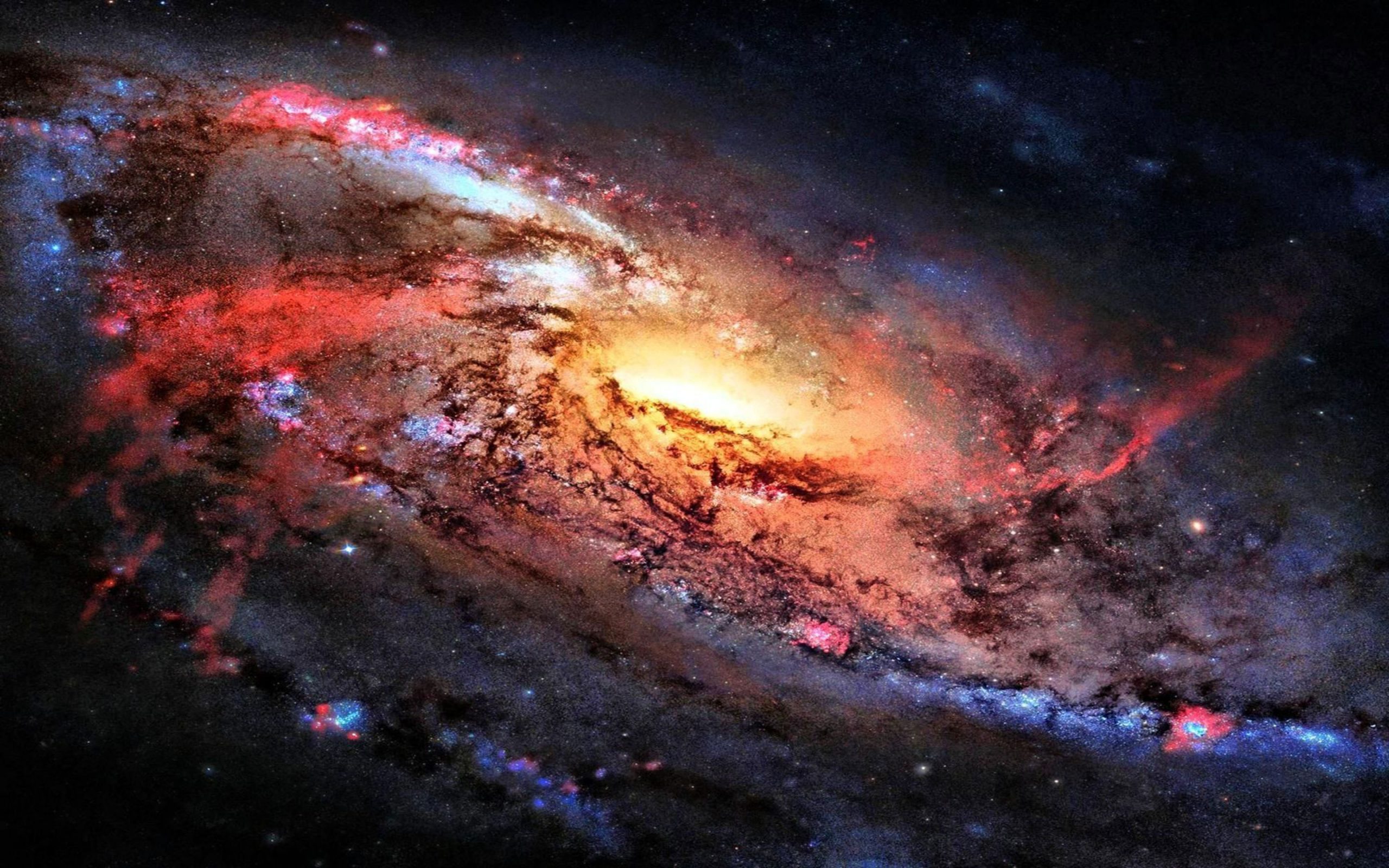 Hình ảnh thiên hà vũ trụ 3D