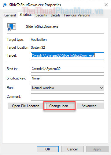 Cách tạo chức năng Slide to Shutdown trên Windows 10
