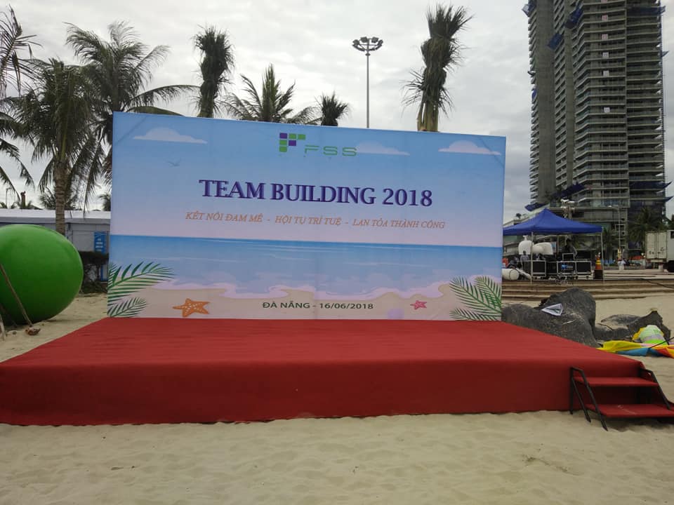 Mẫu Team Building Backdrop đẹp 2022