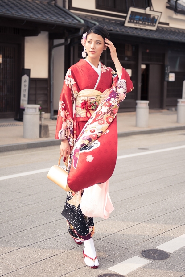 Đẹp  độc  lạ với phong cách chụp ảnh cưới Kimono Nhật Bản