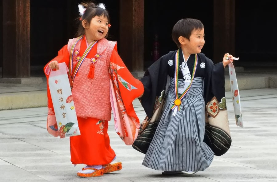Ảnh Kimono trẻ em