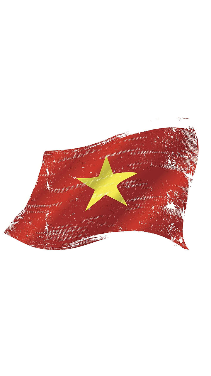 Ảnh nền Quốc kỳ Việt Nam tung bay
