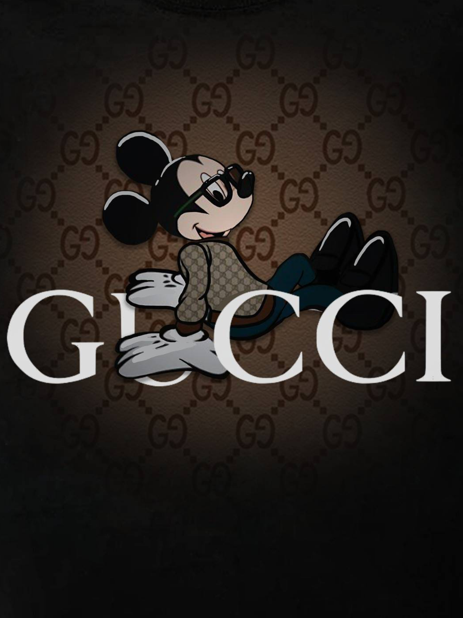 Hình ảnh chuột Mickey Gucci