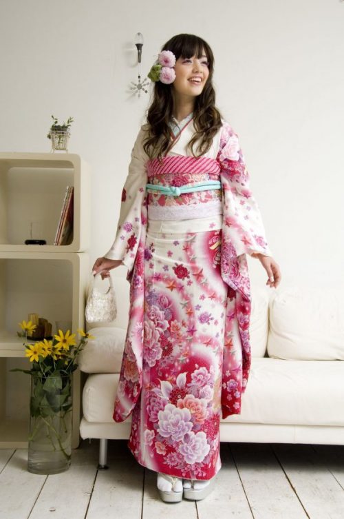 Hình ảnh chụp Kimono