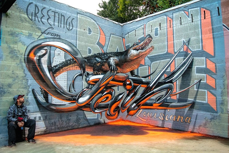 Các Tác Phẩm Graffiti Đẹp Nhất Được Ghi Lại Trên Ảnh