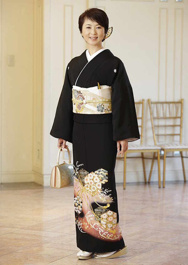 Hình ảnh Kimono hoa văn