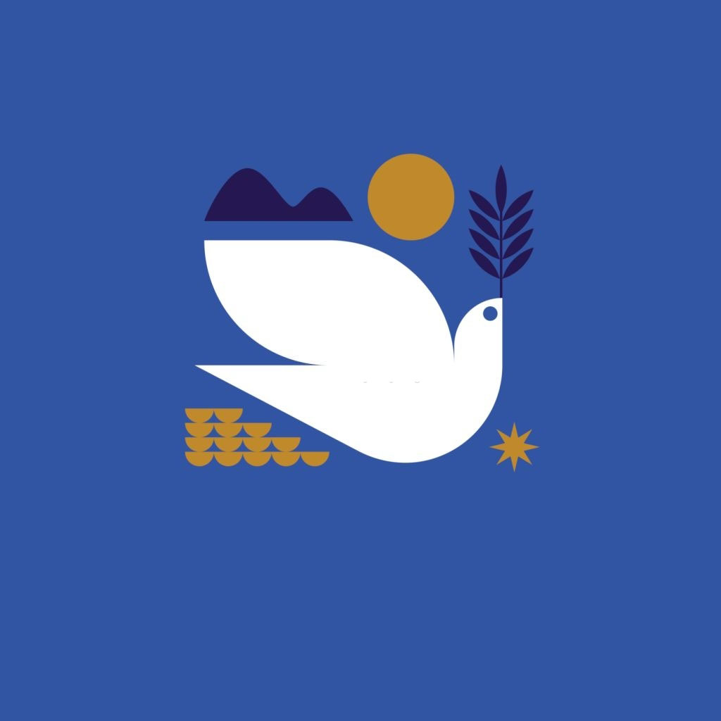 Hình ảnh logo chim bồ câu hòa bình
