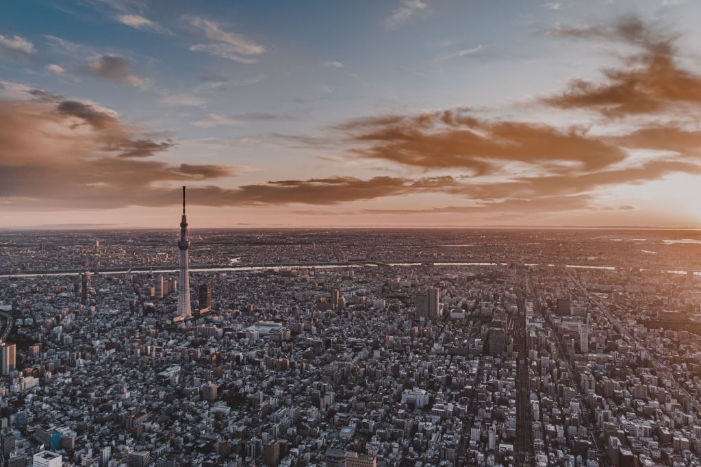 Hình ảnh tháp Tokyo cao
