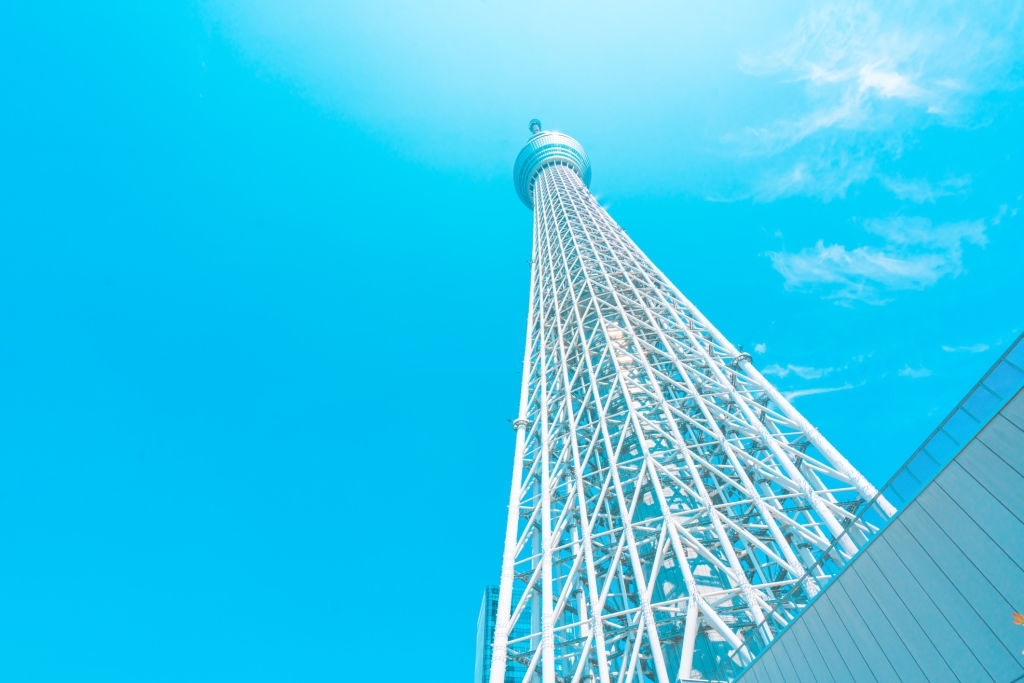Hình ảnh tháp truyền hình Tokyo đẹp