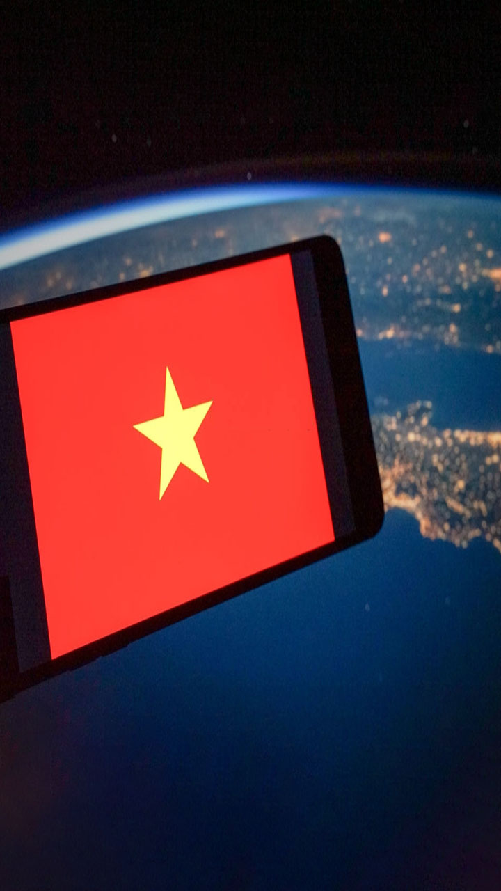 Hình nền cờ Việt Nam HD đẹp