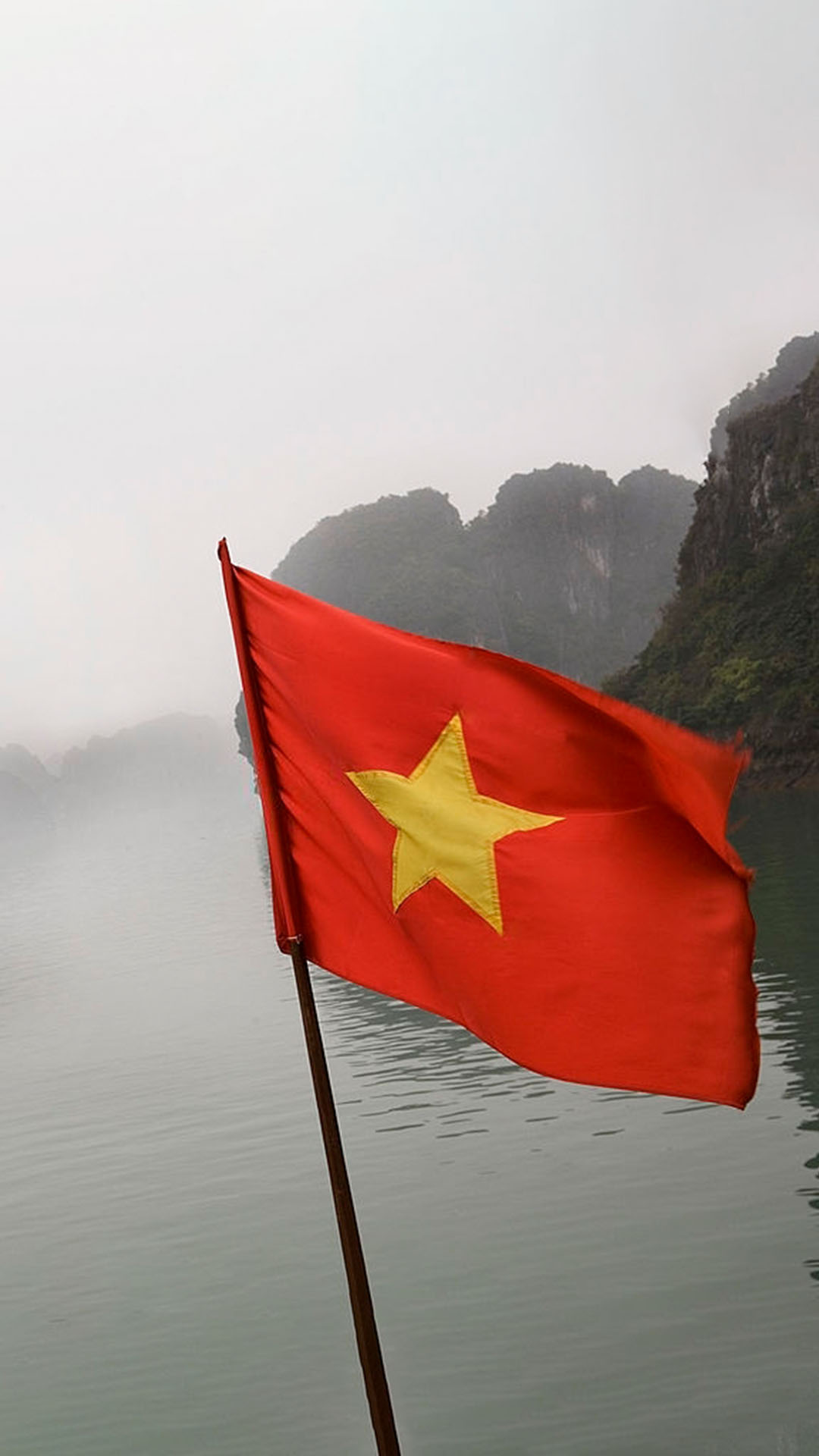 Hình nền đẹp về cờ Việt Nam