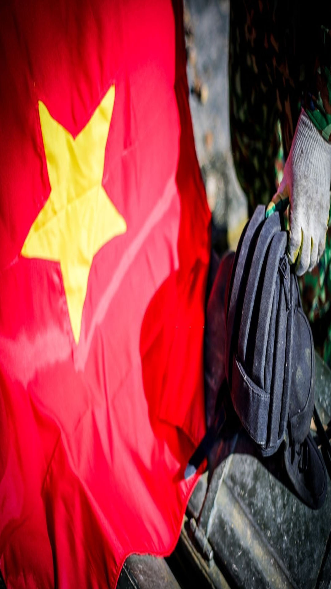 Hình nền điện thoại cờ Việt Nam