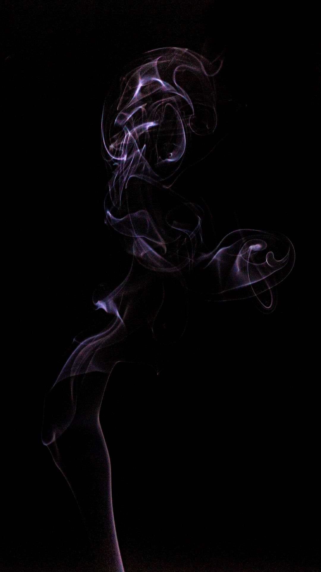 Hình nền khói đen xì