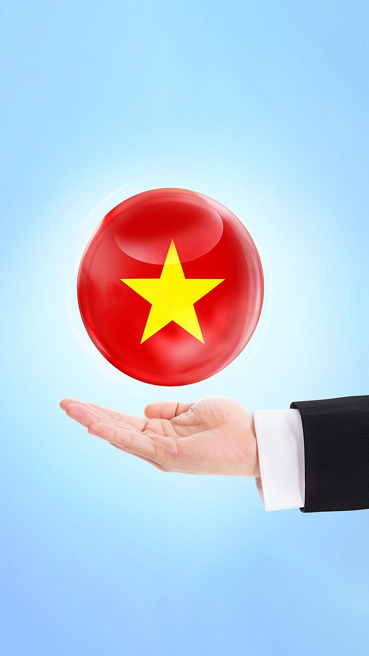 Hình nền logo cờ Việt Nam