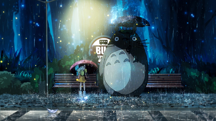 Hình nền Totoro đáng yêu