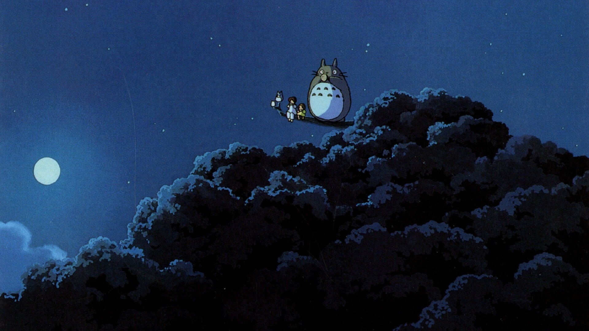 Hình nền Totoro tối