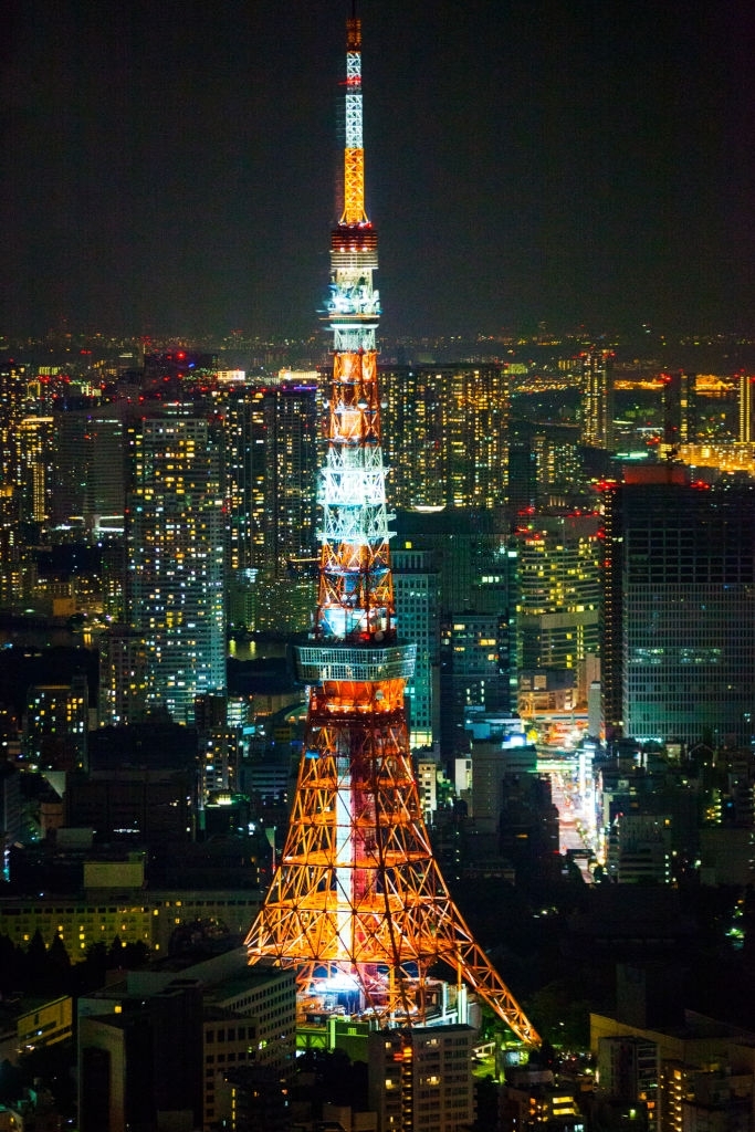 Tháp Tokyo lên đèn cực đẹp và lung linh