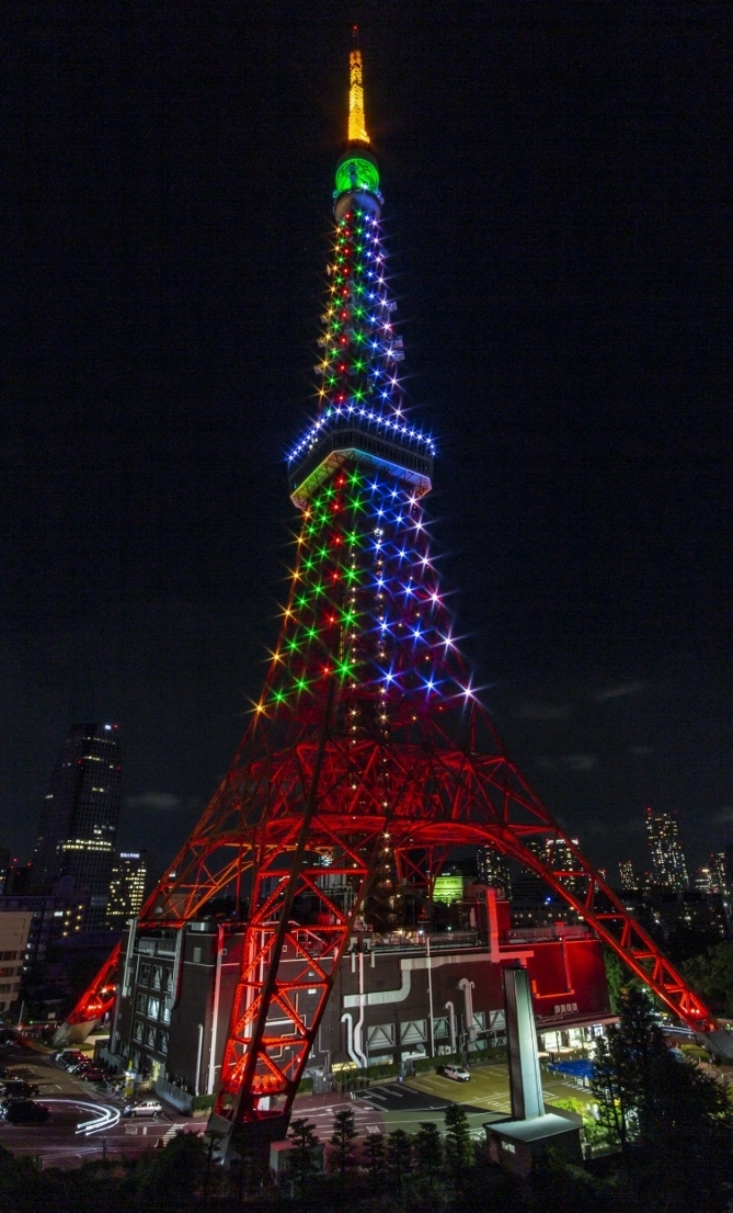Tháp Tokyo lung linh