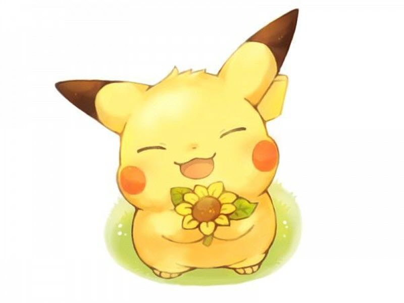 Ảnh Pikachu dễ thương đáng yêu