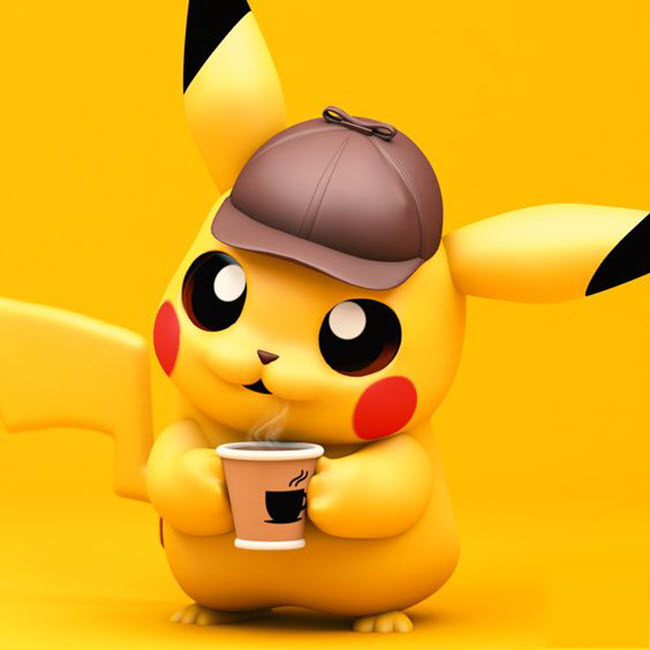 Hình ảnh Pikachu cute cực đẹp