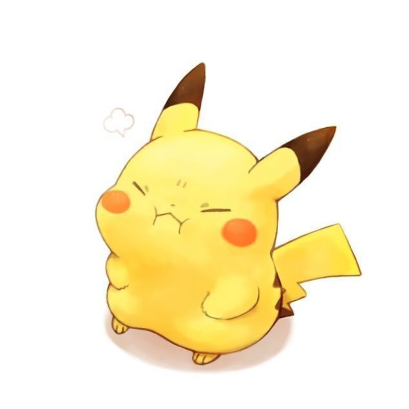 Hình ảnh Pikachu dễ thương cute cực đẹp