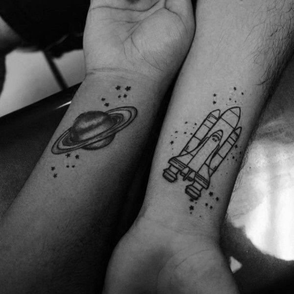 Hình Tattoo đôi với bạn thân